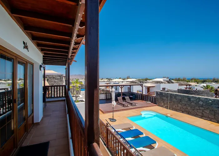 Casa Laura Vista Lobos - Spacious With Heatable Pool And Sea Views Вилла *